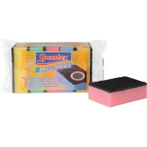 SPONTEX Mosogatószivacs Megamax 5db/csomag