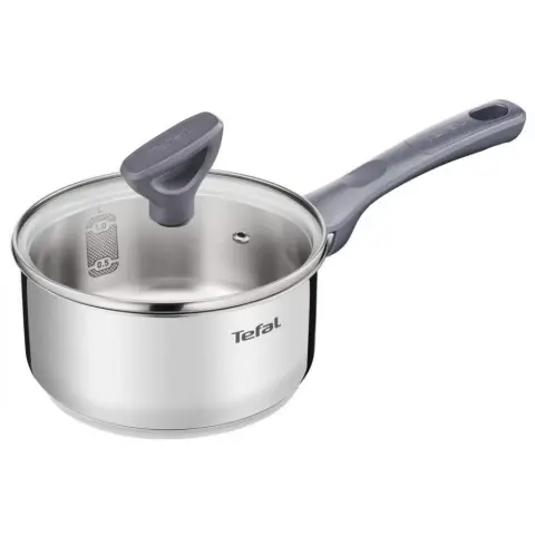 TEFAL G7122255 Daily Cook Handled saucepan + lid 16 cm stainless steel