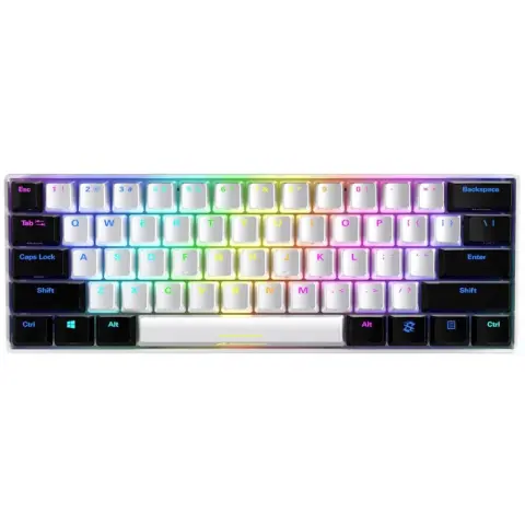 SHARKOON Skiller SGK50 S4 Kailh Red portugheză alb