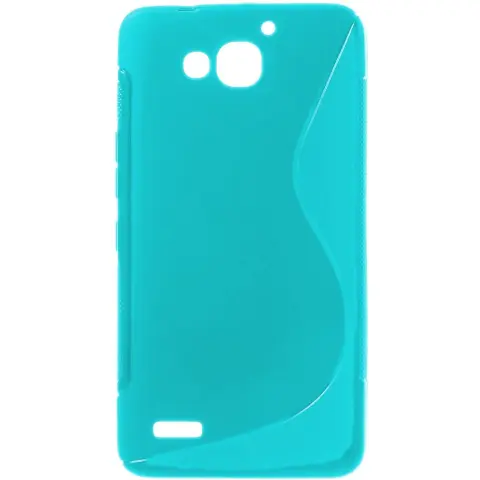 Huawei Y560 / Y5 TPU szilikon tok S-Line kék