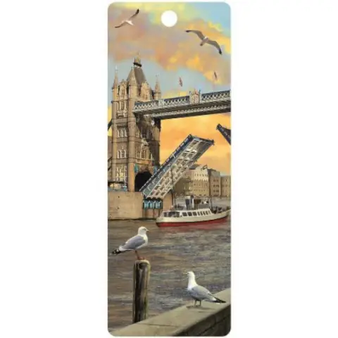 3D könyvjelző - Tower Bridge