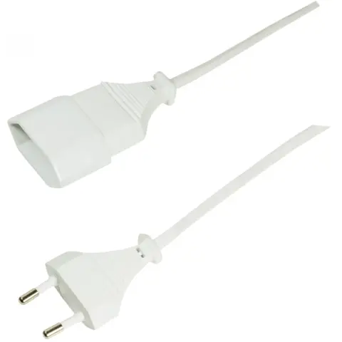LOGILINK 230V Piskóta Táp Fehér 2m CP126
