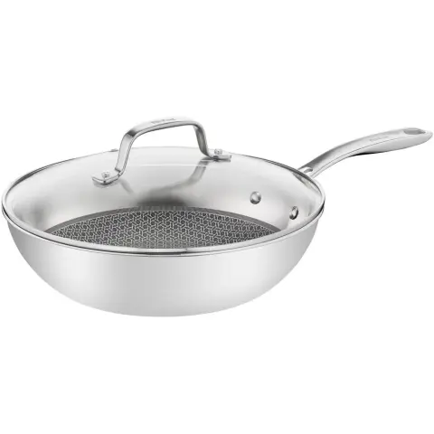 TEFAL E49716 Eternal Mesh Wok serpenyő 28 cm