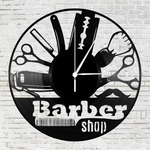 Bakelit falióra barber