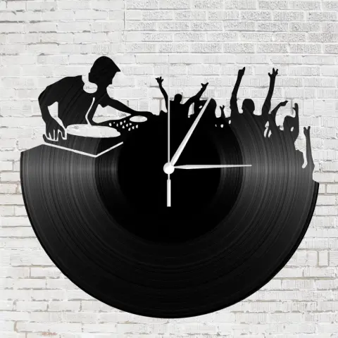 Bakelit falióra DJ Lemezlovas