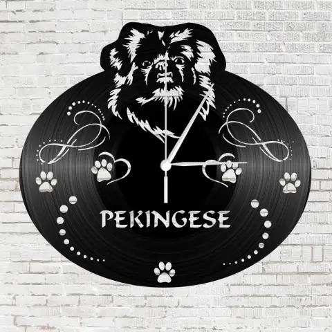 Bakelit óra pekingi Palotapincsi