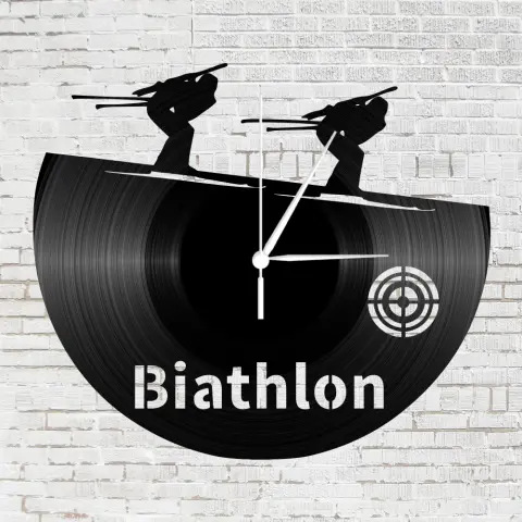 Bakelit óra Biatlon