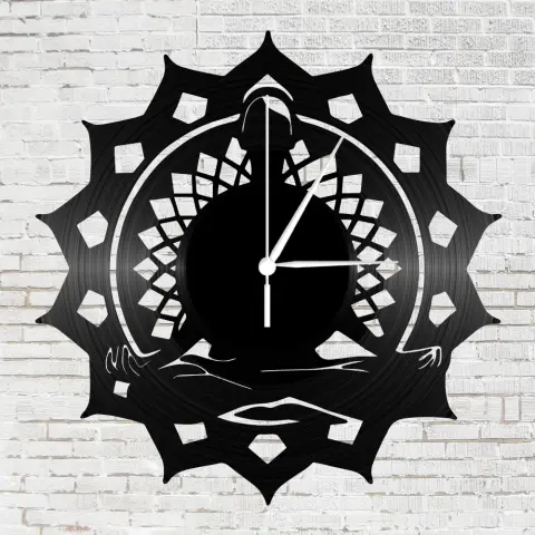 Bakelit falióra Mandala Yoga