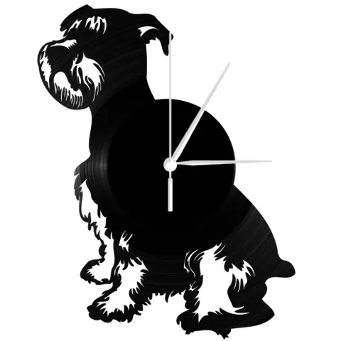 Bakelit falióra Schnauzer WDWR-bko-00314