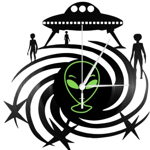Bakelit falióra UFO