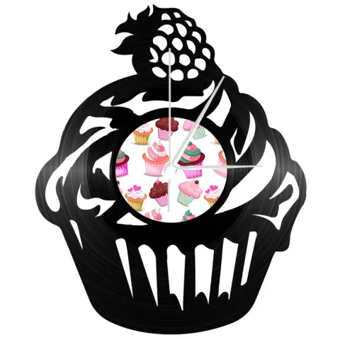 Bakelit falióra Cupcake