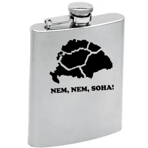 Fém laposüveg Nem nem soha!