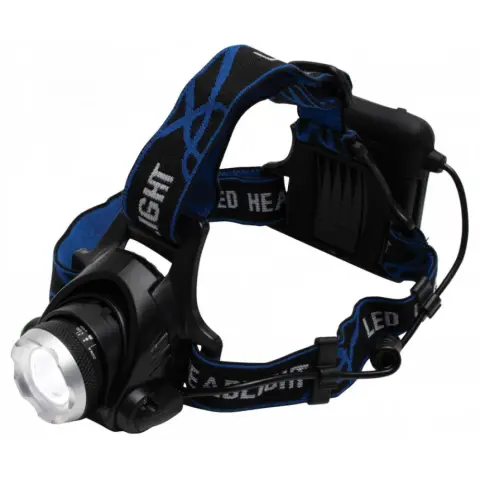 LED-es fém fejlámpa ZOOM 800 lumen
