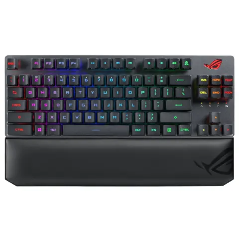 ASUS ROG Strix Scope RX Red TKL Wireless Deluxe Hungarian black