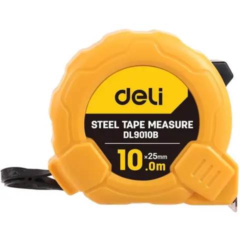DELI TOOLS EDL9010B mérőszalag 10m / 25mm