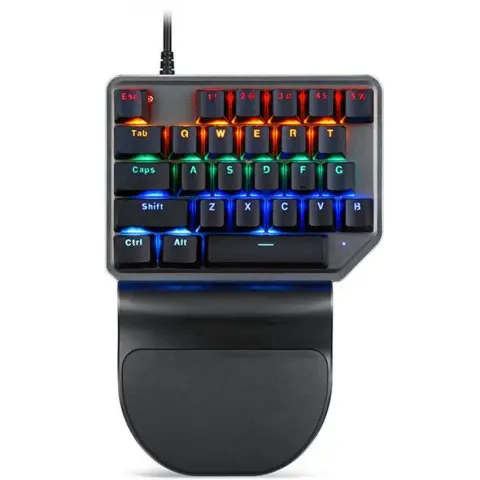 MOTOSPEED K27 RGB WASD Outemu Blue fekete