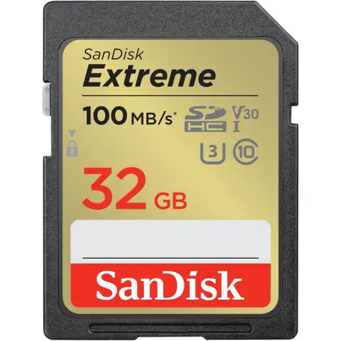 SANDISK Extreme 32GB SDHC 60 MB/s SDSDXVT-032G-GNCIN