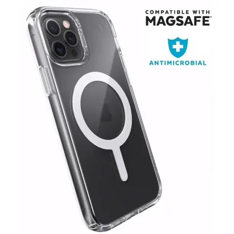 SPECK 141154-5085 Presidio2 Clear hrbtni ovitek za iPhone 12/12 Pro prozoren