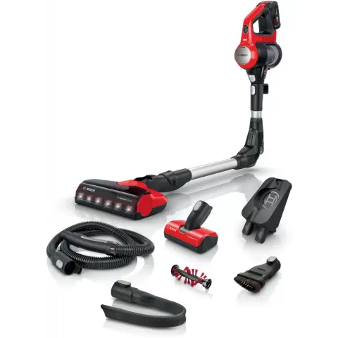 BOSCH BBS711ANM Unlimited 7 ProAnimal Akkumulátoros porszívó vörös