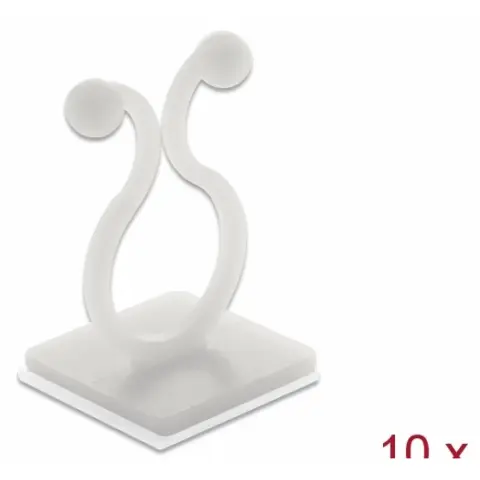 DELOCK Kábelrendező Fehér 3cm 60175