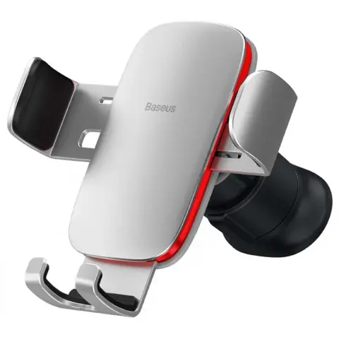 BASEUS Metal Age II Gravity 4.7"-6.7" car mount for air vent silver