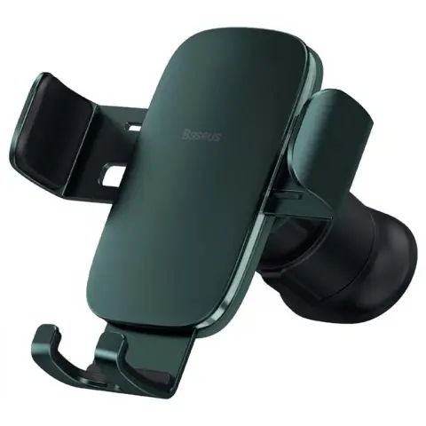BASEUS Metal Age II Gravity 4.7"-6.7" car mount for air vent green