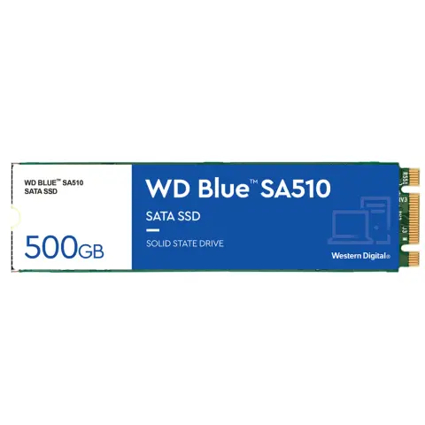 WD 500GB Blue SA510 M.2 SATA M.2 2280 WDS500G3B0B