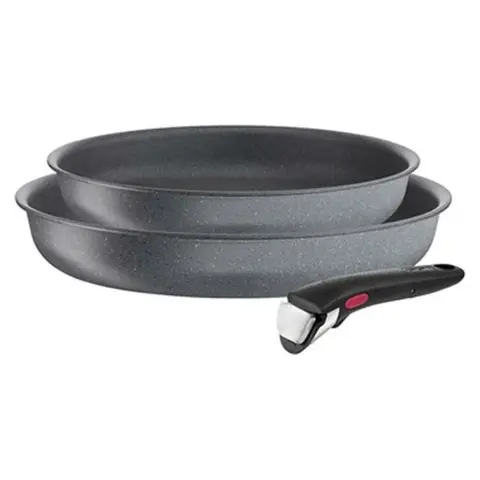 TEFAL L3969102 Ingenio Natural Force pan set 3-piece 24/28 cm
