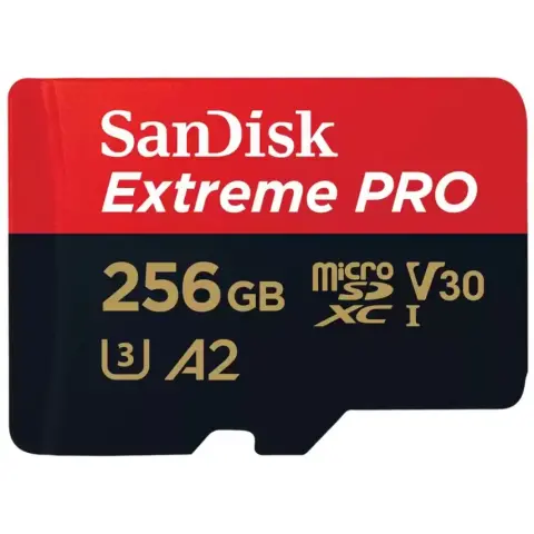 SANDISK Extreme Pro 256GB MicroSDXC 140 MB/s SDSQXCD-256G-GN6MA