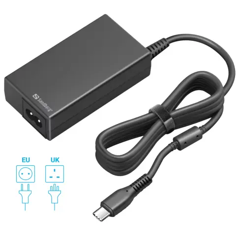SANDBERG USB-C AC Charger PD65W EU+UK