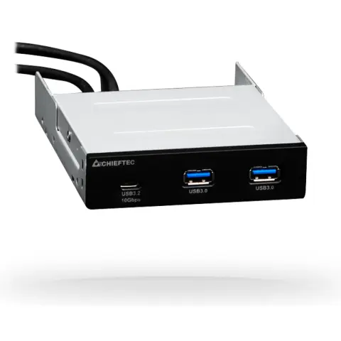 CHIEFTEC MUB-3003C Előlapi USB panel 3.5" fekete