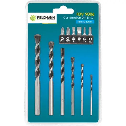 FIELDMANN FDV 9006 Svrdlo za bušilicu set + bitfejek