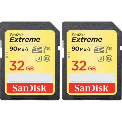SANDISK Extreme 32GB SDHC 60 MB/s SDSDXVT-032G-GNCI2