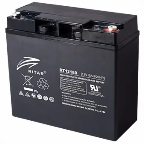 RITAR RT12180-F13 12V/18.0Ah Zárt ólomakkumulátor
