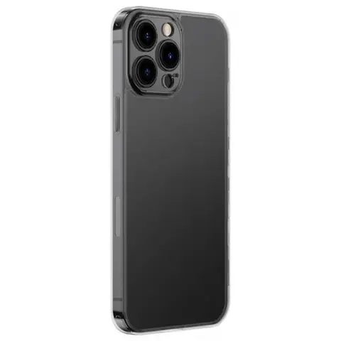 BASEUS Frosted Glass Case iPhone 13 Pro fekete