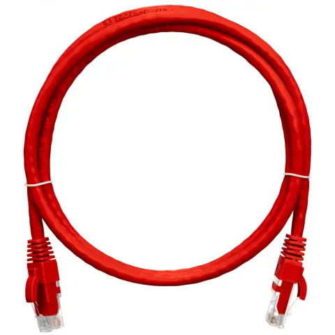 NIKOMAX UTP CAT6 Verbinder Rot 10m NMC-PC4UE55B-100-RD