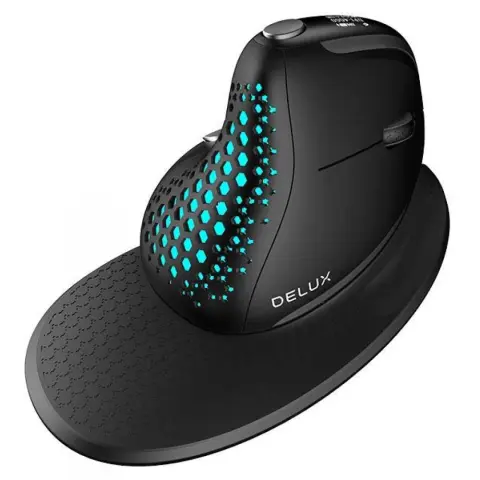 DELUX M618XSD Wireless függőleges fekete