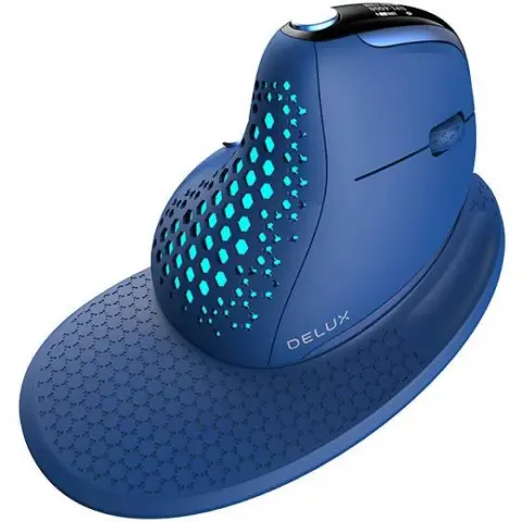 DELUX M618XSD Wireless függőleges kék