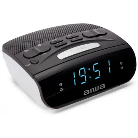 AIWA CR-15 Radio budilnik crno