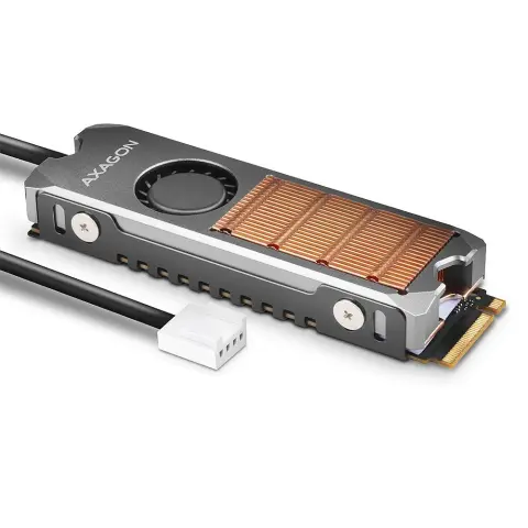 AXAGON CLR-M2FAN active M.2 SSD cooler