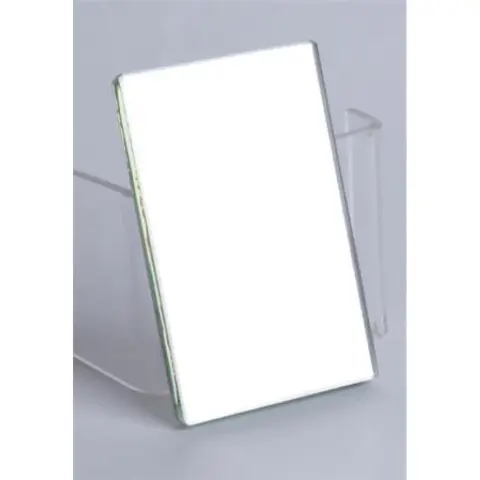 School mirror double-sided in case 7.5x10.5 cm