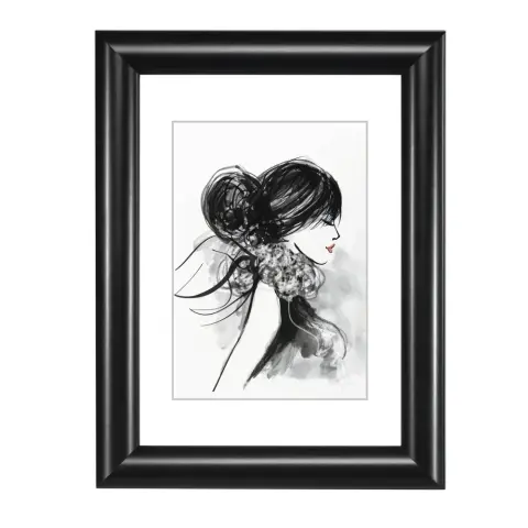 HAMA 175629 Kunststoffrahmen "SOFIA" 10X15cm schwarz