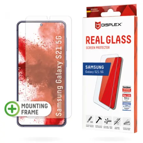 DISPLEX Real Glass 2D Screen Protector Samsung Galaxy S21 5G