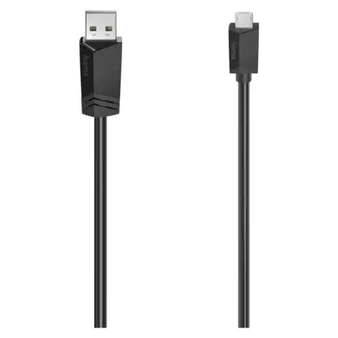 HAMA USB Micro USB Átalakító Fekete 3m 200609