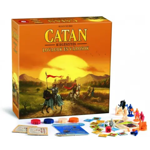 PIATNIK Catan telepesei Lovagok és Városok társasjáték kiegészítő