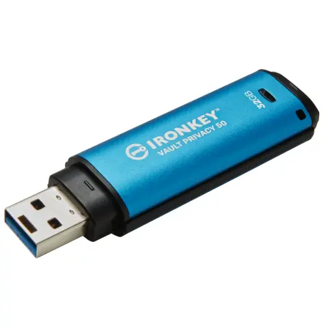KINGSTON IronKey Vault Privacy 50 32GB USB 3.0 Albastru