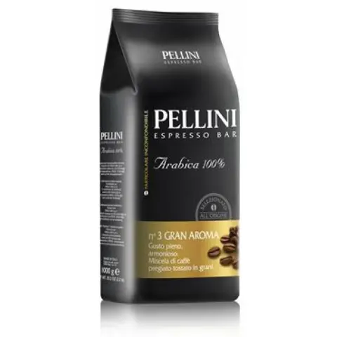 PELLINI Gran Aroma roasted whole bean coffee 1000 g