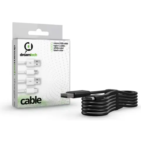 DREAMTECH Cable Black (Micro Usb)