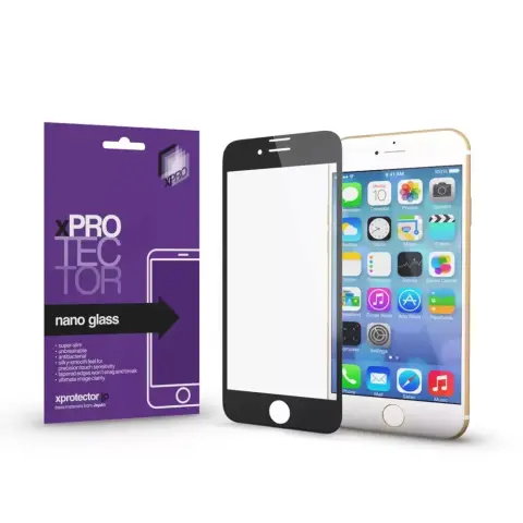 XPRO Nano Glass kijelzővédő iPhone 7 / 8 / SE 2020 / SE (2022) fekete