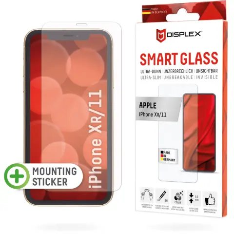 DISPLEX Smart Glass 2D kijelzővédő iPhone XR/11
